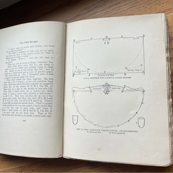Two Little Savages Two Boys Living as Indians by Ernest Thompson Seton 1903 1st - Picture 9 of 14